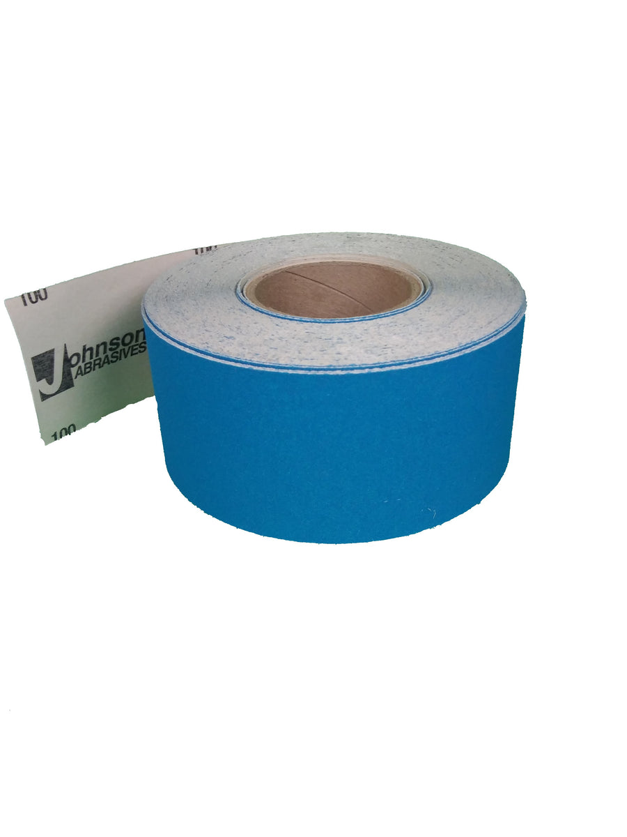TUFRKUT™ PAPER DRYWALL SANDING ROLLS 50yrd Rolls Johnson Abrasives